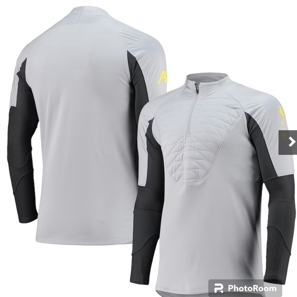 Liverpool Nike 2021/22 Drill Performance Raglan Quarter Zip - Picture 3 of 8